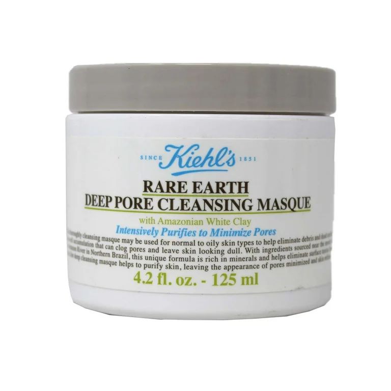 Kiehl's Rare Earth Deep Pore Cleansing Masque, 5 Oz | Walmart (US)