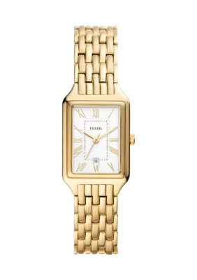 Fossil Raquel Three-Hand Date Gold-Tone Stainless Steel Watch | Belk