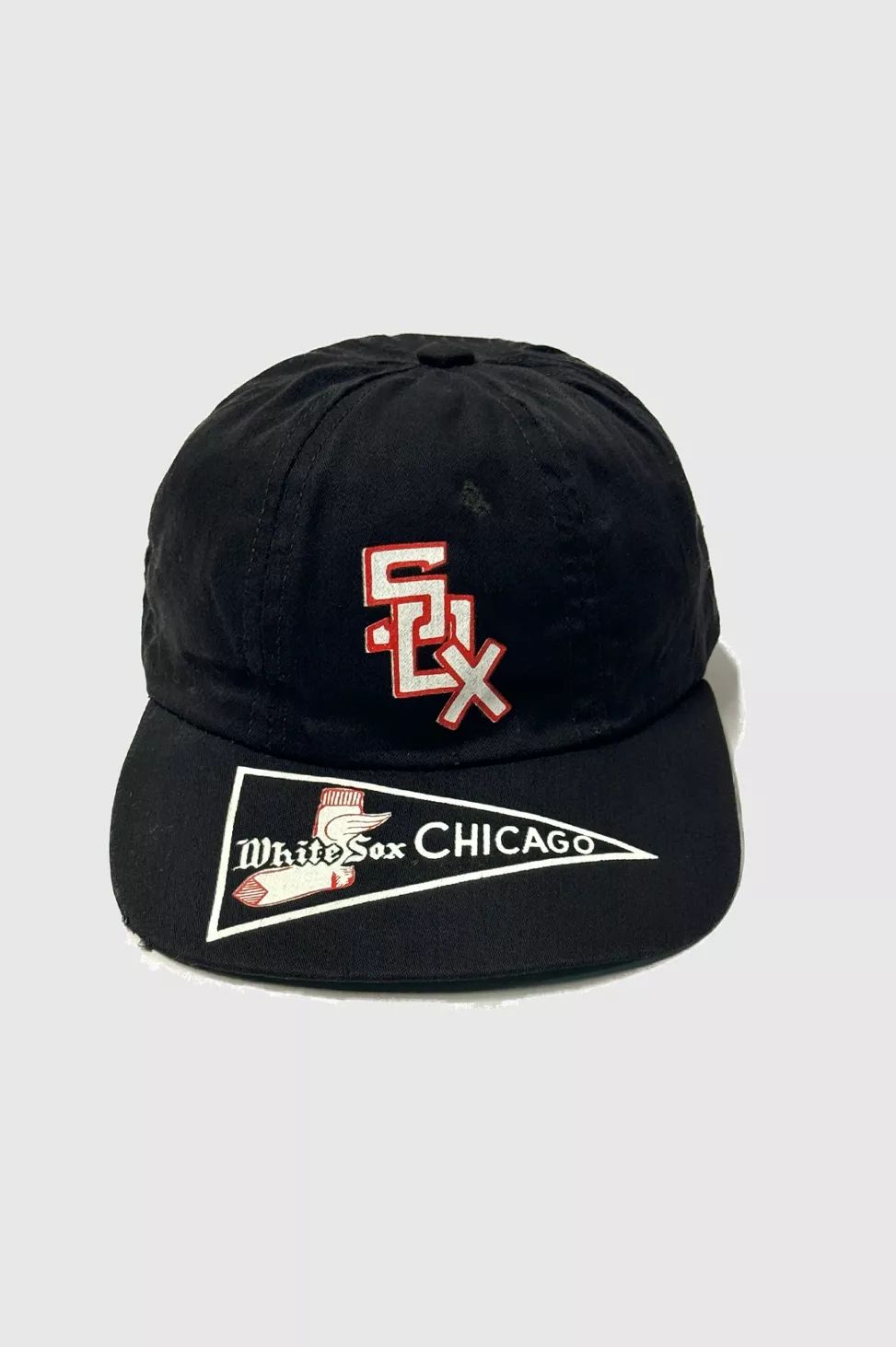 Vintage 1930’s Chicago White Socks Made Thrashed Antique Baseball Hat | Urban Outfitters (US and RoW)