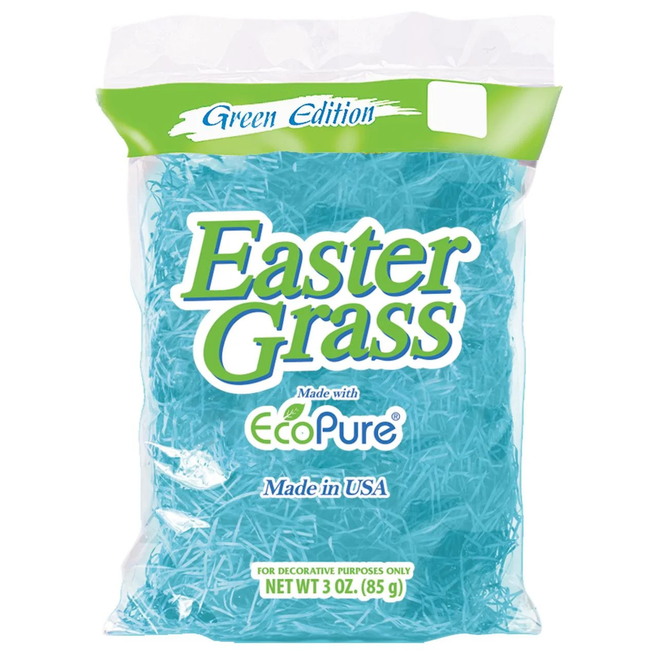 Easter Unlimited EcoPure Biodegradable Easter Grass, Blue, 3 oz. | Walmart (US)