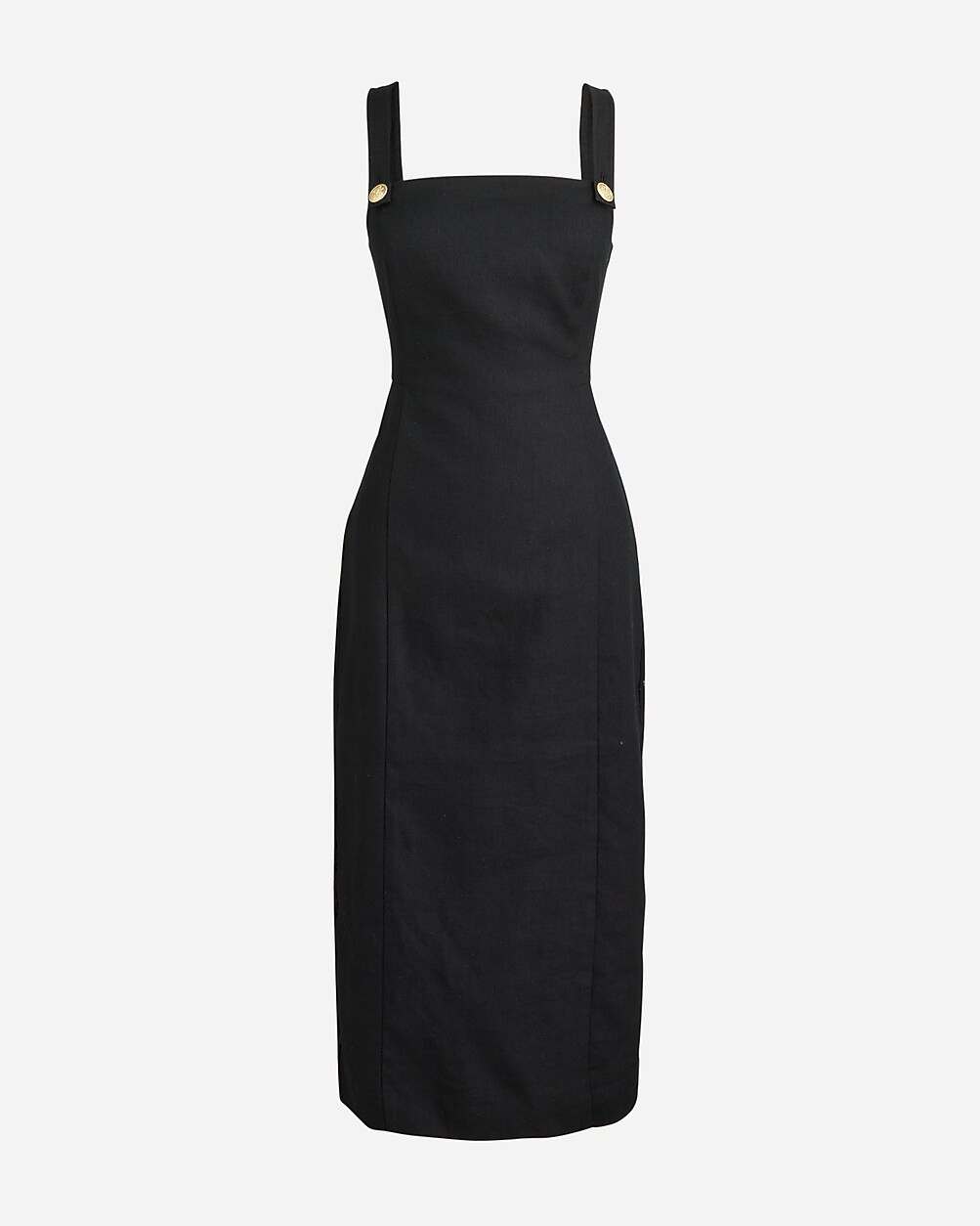 Stretch linen-blend sheath dress | J. Crew US