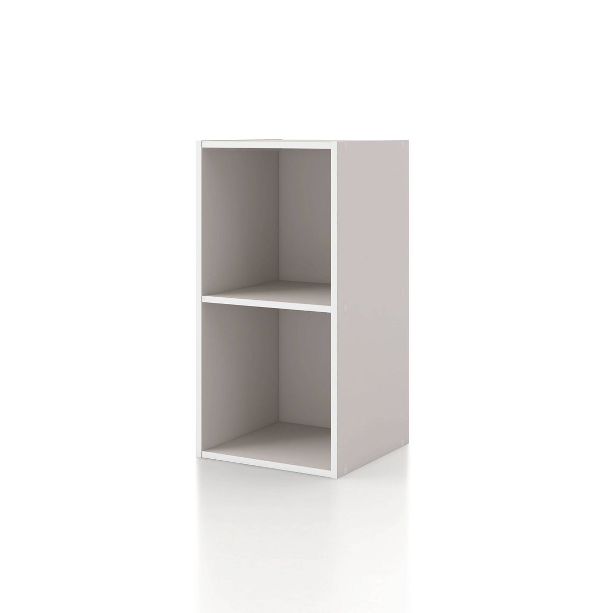 24/7 Shop At Home 23.7" Silkpath Modern 2 Cube Stackable and Modular Bookcase | Target