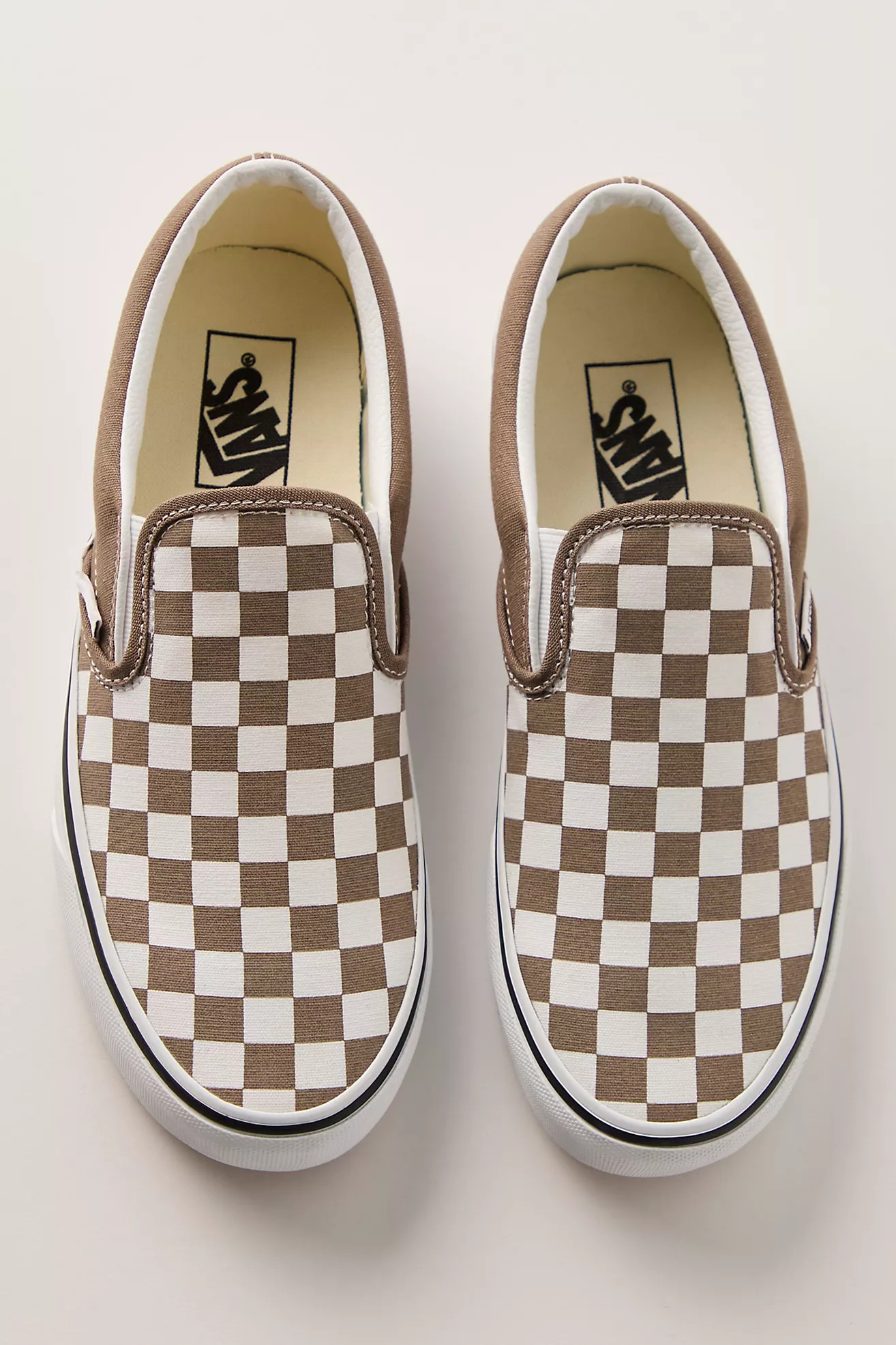 Vans Classic Checkered Slip-Ons | Free People (Global - UK&FR Excluded)