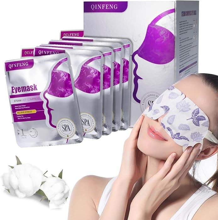 18 Packs Steam Eye Mask for Dry Eyes Self Heating Masks Cornea Care Rest Disposable SPA Warm Comp... | Amazon (US)
