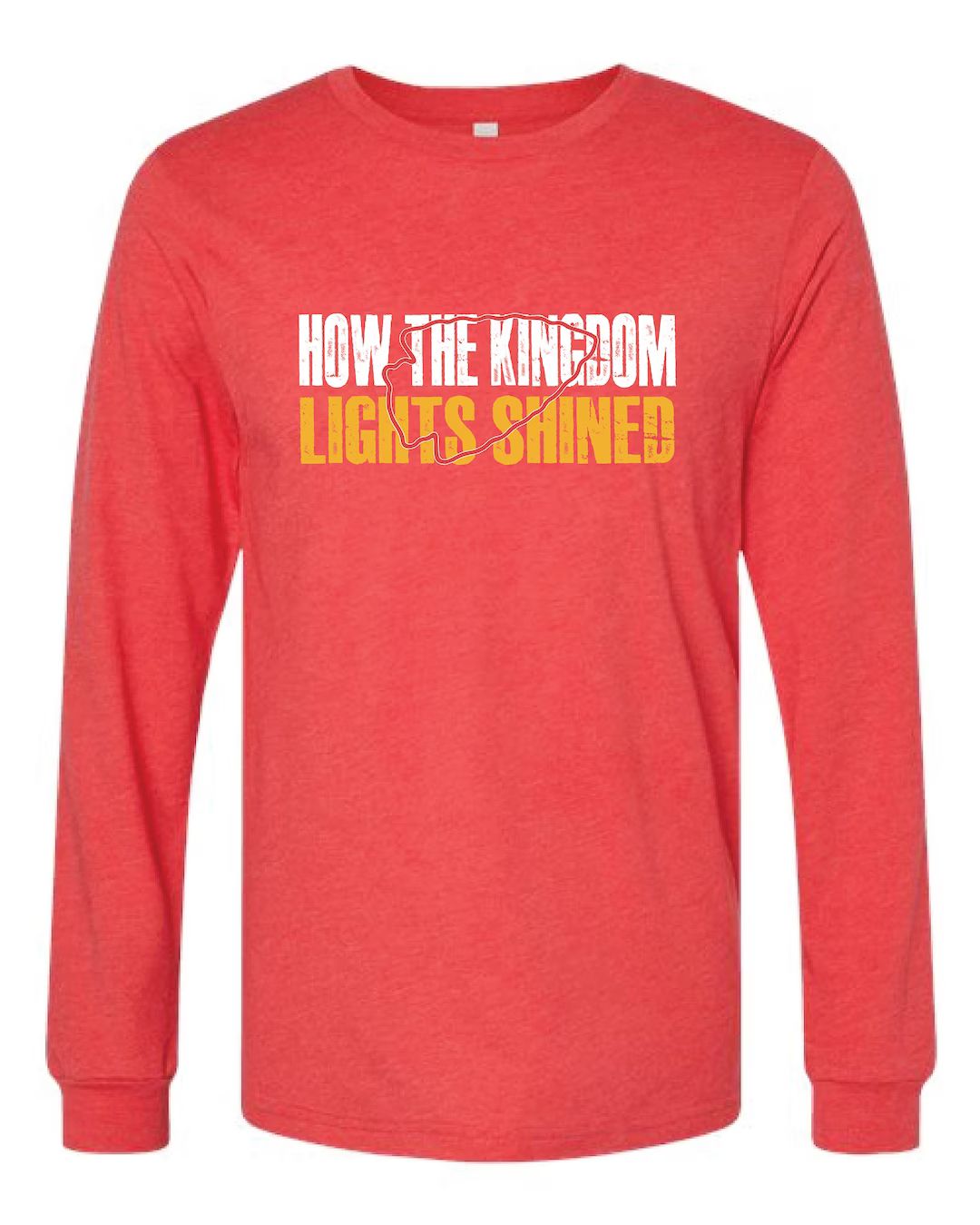 Chiefs Kelce Swift Kingdom Long Sleeve T Shirt - Etsy | Etsy (US)