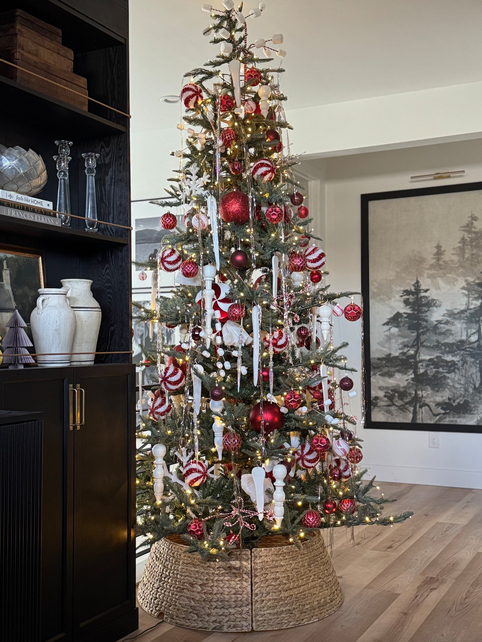 Candy Cane theme Christmas tree! 

#LTKFindsUnder50 #LTKHoliday #LTKHome