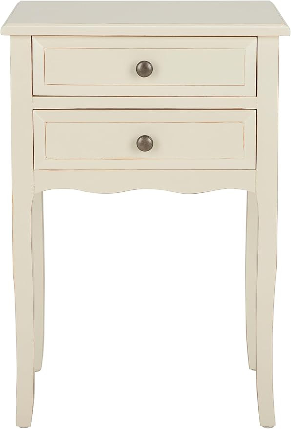 Safavieh Home Collection Lori Barley 2-Drawer End Table | Amazon (US)