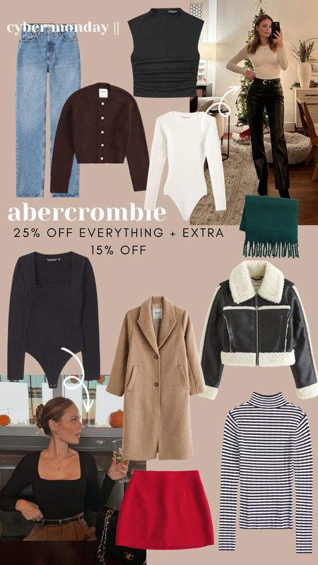 Abercrombie 25% off sale continues! Get an additional 15% when you add code CYBERAF to your cart  

#LTKCyberWeek