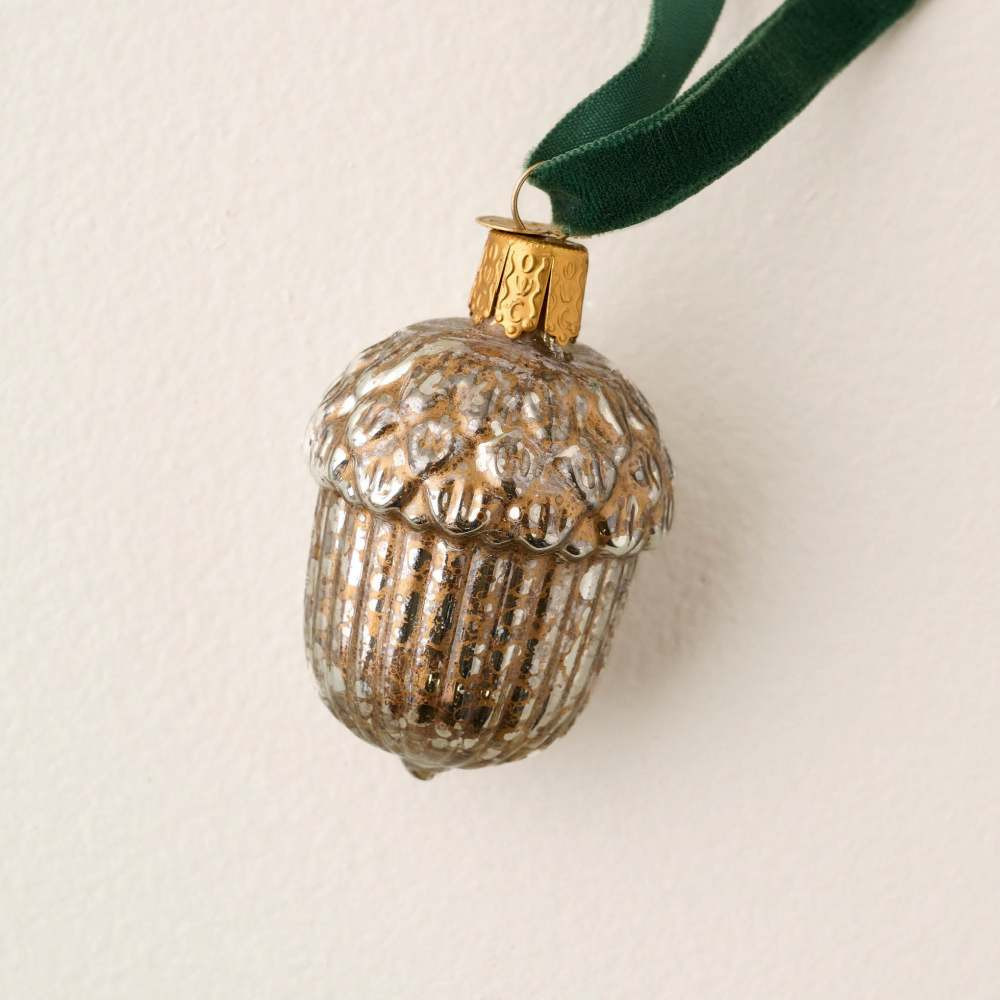 Glass Acorn Ornament | Magnolia
