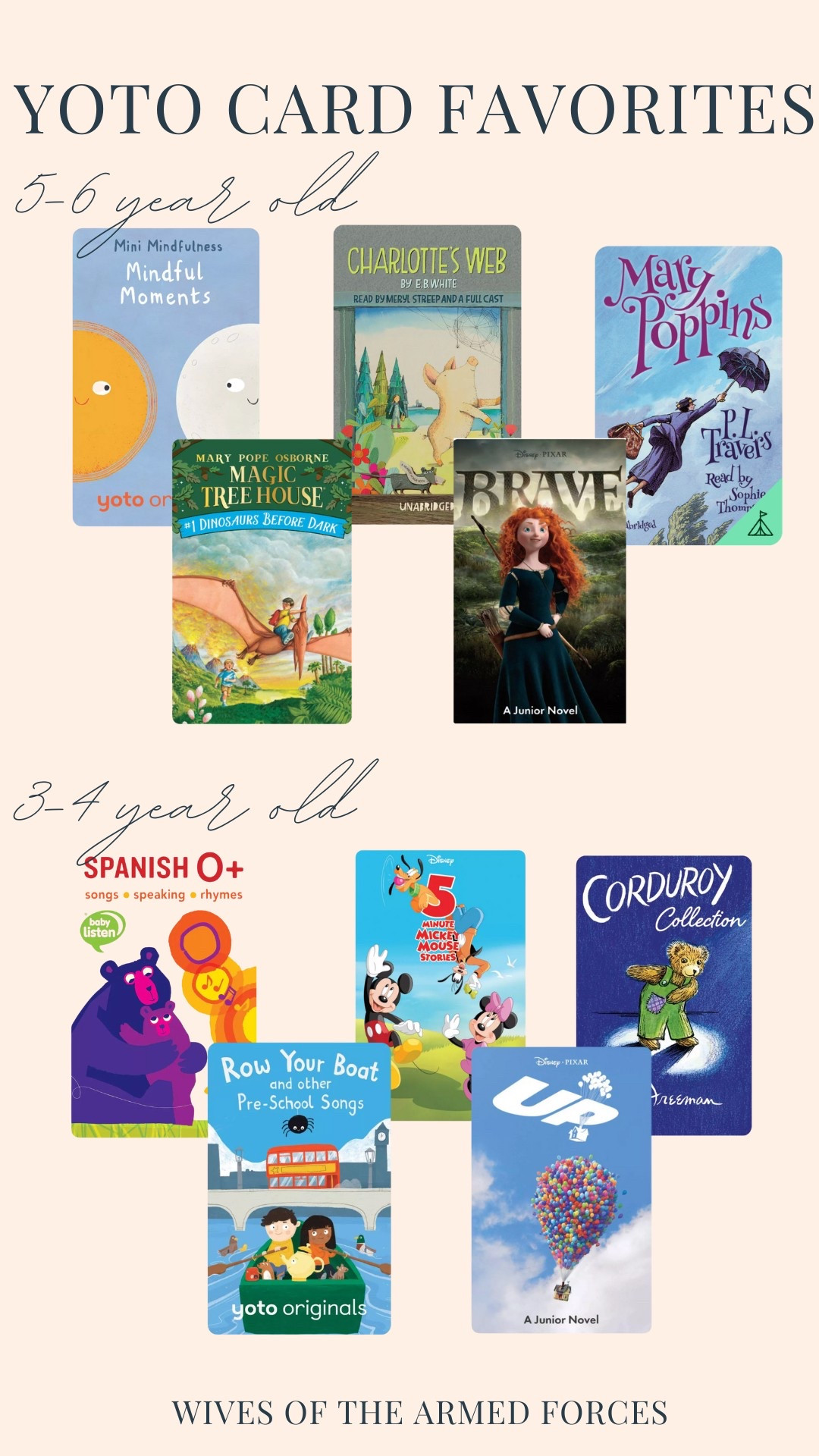 Our biggest screen free travel hack - the Yoto Mini! 

Dropping our most listened to cards here for ages 3+

#LTKFamily #LTKKids #LTKTravel