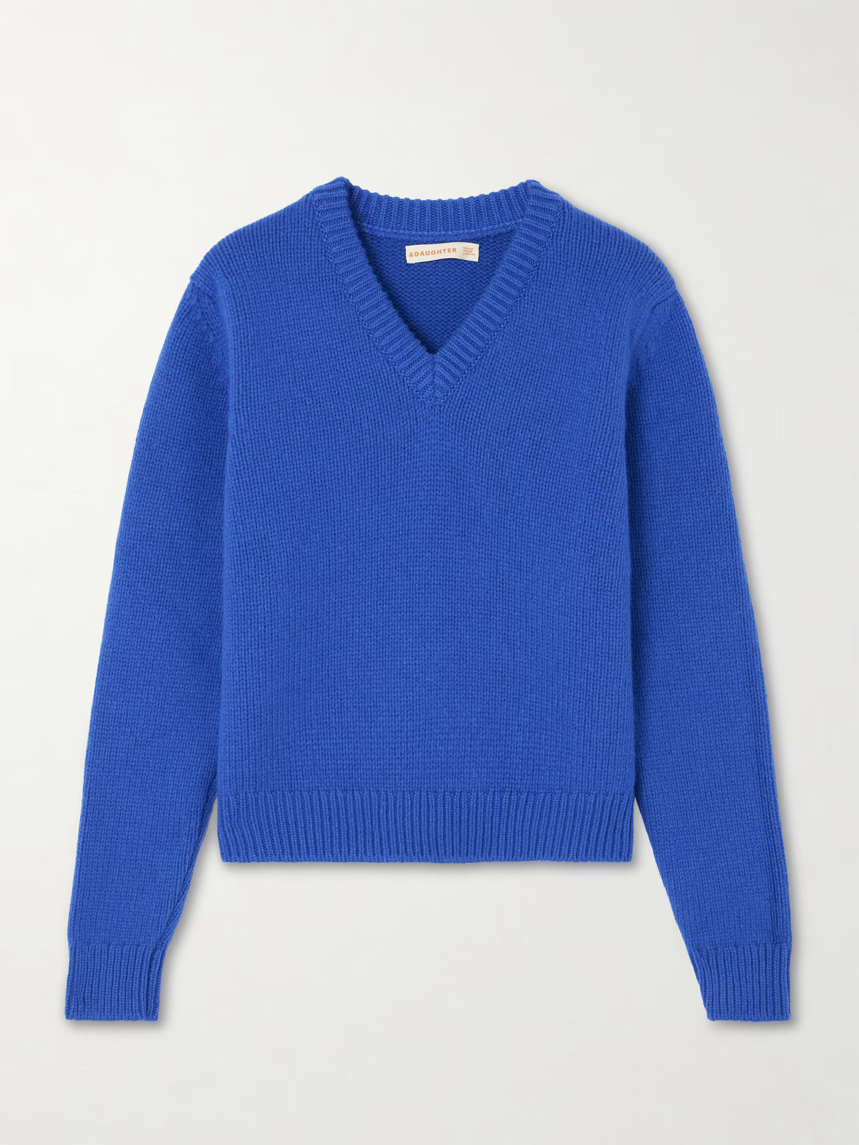 &Daughter - Glenn Ribbed Wool Sweater - Blue | NET-A-PORTER (UK & EU)
