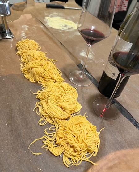 Valentines Day spent right at home making homemade pasta for the first time! 🍝🍷 
The pasta maker was super simple to put together & use and was a great price! 

#LTKsalealert #LTKunder100 #LTKunder50