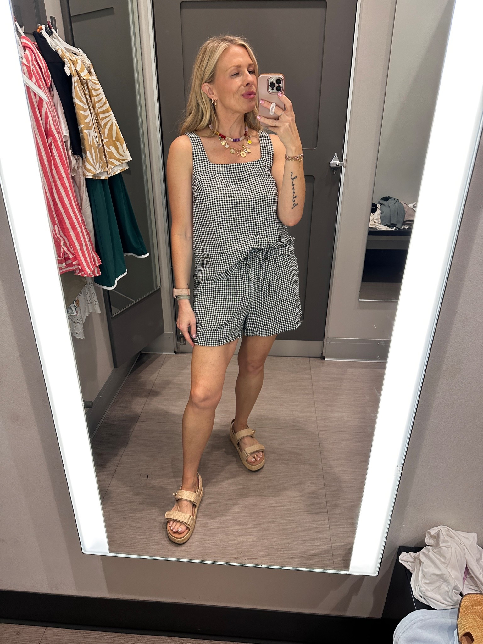 This gingham 2 piece set 🔥

#LTKSeasonal #LTKStyleTip #LTKSaleAlert