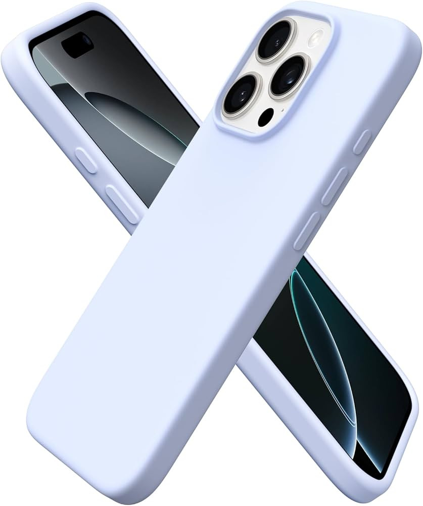 ORNARTO Compatible with iPhone 16 Pro Case 6.3", Slim Liquid Silicone 3 Layers Soft Gel Rubber Sh... | Amazon (US)