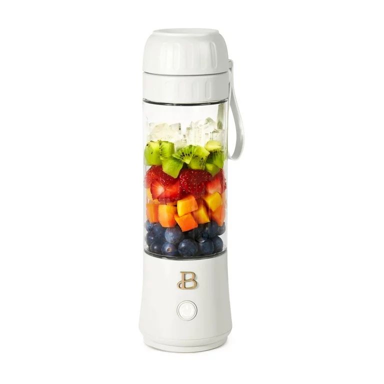 Beautiful Portable To-Go Blender 2.0, 70 W, 16 oz, White Icing by Drew Barrymore - Walmart.com | Walmart (US)