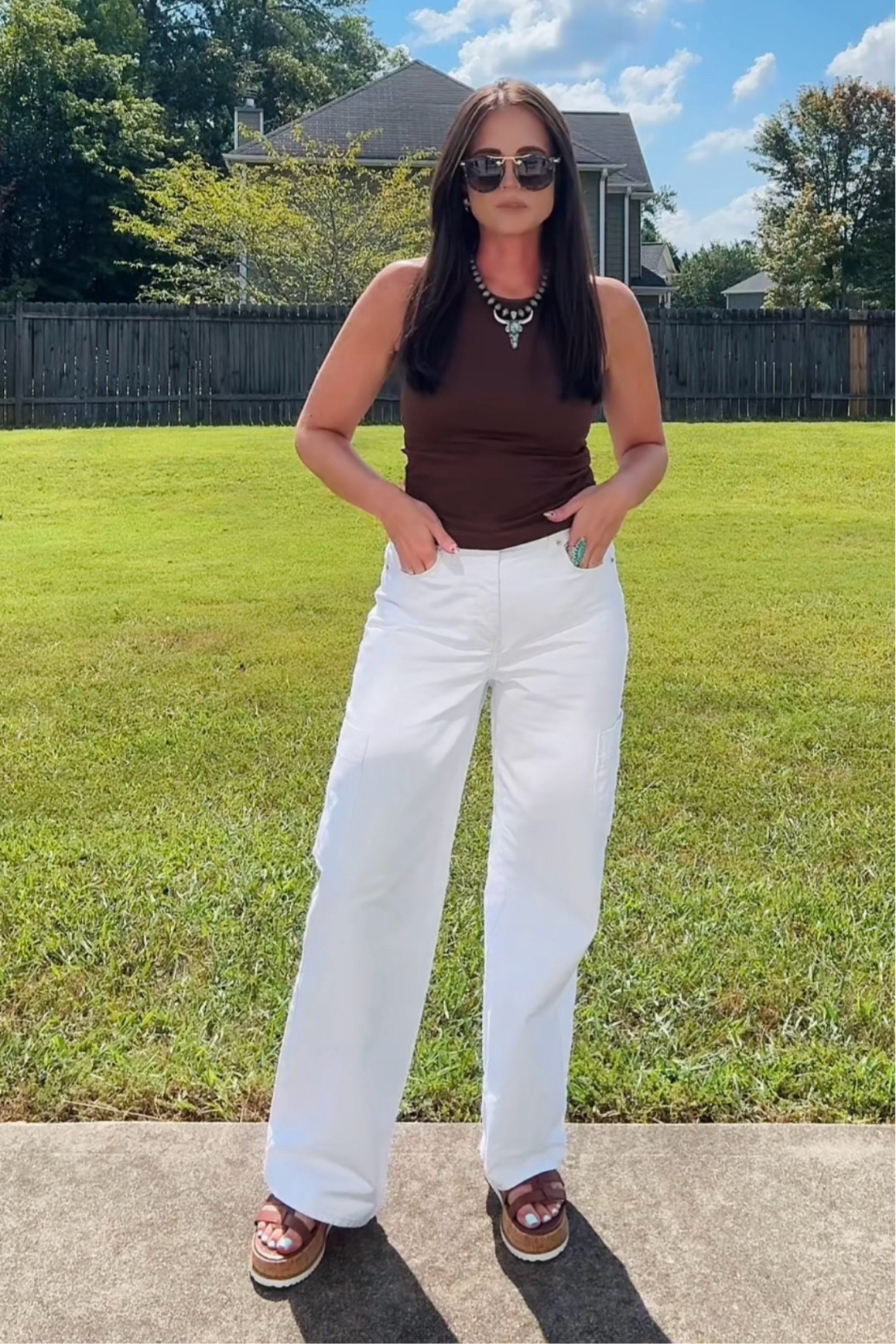 An elevated but casual western inspired outfit of the day by 2Today. All items, except for jeans, are from Amazon. The jeans are the Blue Revival from Marshall.

Western fashion from Amazon / 2Today finds

#founditonamazon #ootd #outfitoftheday #westernootd #westernfashion #2Todayfinds

#LTKStyleTip