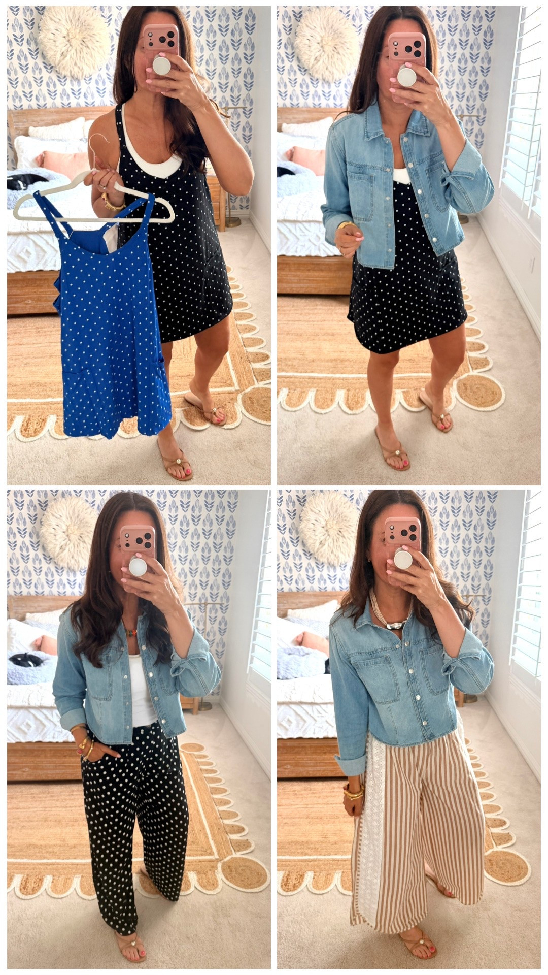 Adorable Amazon finds and this cropped chambray shirt that will be a STAPLE this fall!!
I got a small in the chambray and dress (with built in shorts!). I am wearing a medium in both pants.

.

#LTKootd #LTKmomlife #LTKOver40