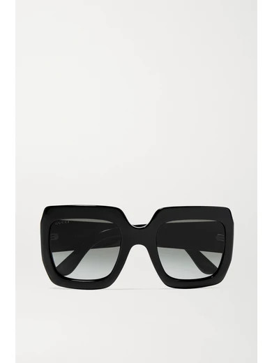 Gucci
				
			
			
			
			
			
				Pop Web oversized square-frame acetate sunglasses
				€274.1... | NET-A-PORTER (UK & EU)
