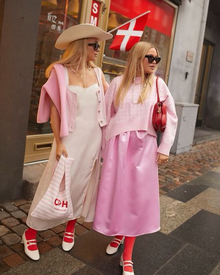 Pink scandi styling, mixing Ganni, Baum und Pferdgarten and high street brands for a Spring look! 

#LTKfindsunder100 #LTKstyletip #LTKeurope