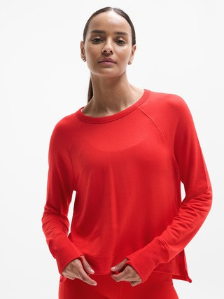 Coaster Luxe Recover High Hip Sweatshirt | Athleta | Athleta