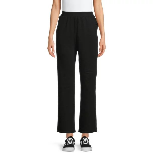 Athletic Works Women's Fleece Open Pant | Walmart (US)