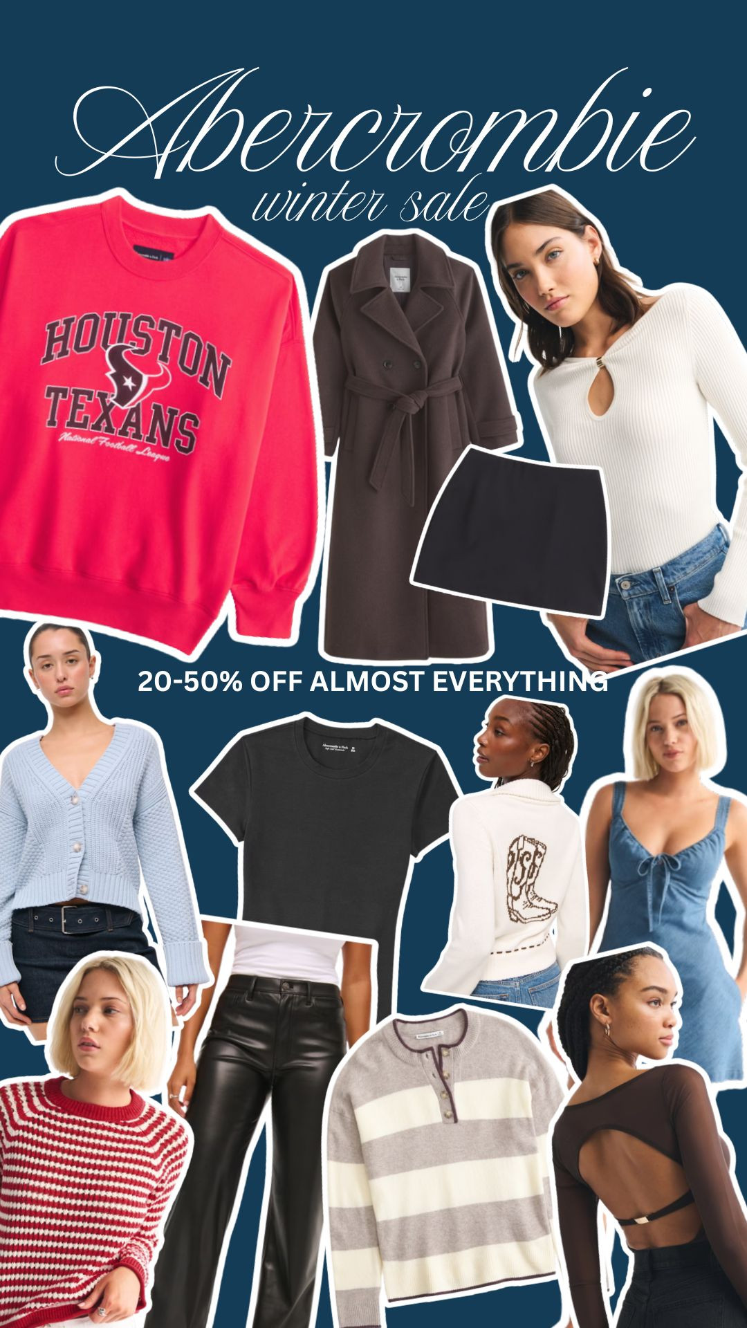 Abercrombie Winter Sale - 20-50% off almost everything!


sale, abercrombie, winter sale, womens sale, winter favorites, NFL, must haves, outfit inspo, outfit ideas 

 #LTKmomlife #LTKSaleAlert #LTKFindsUnder50