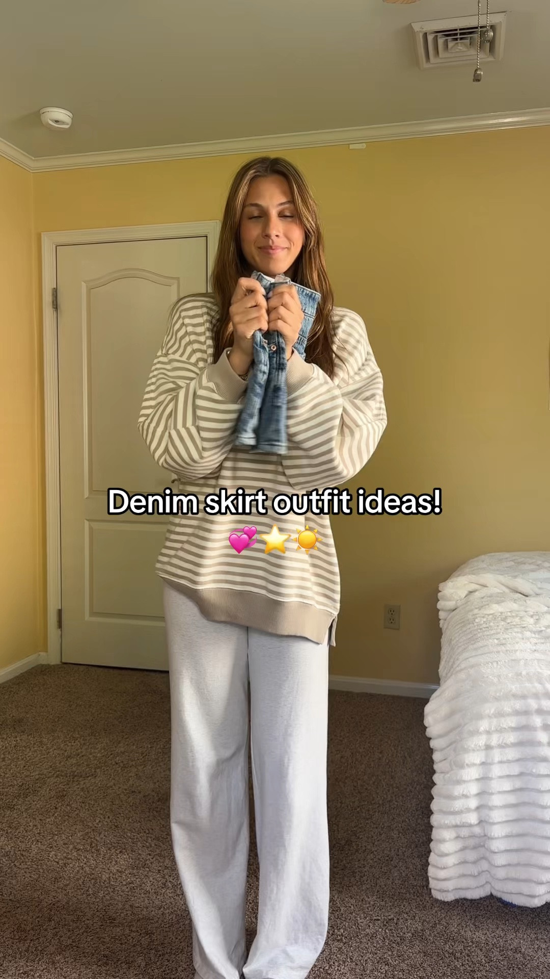 Spring outfits with a denim skirt!
#summeroutfits

#LTKSaleAlert #LTKSeasonal #LTKootd