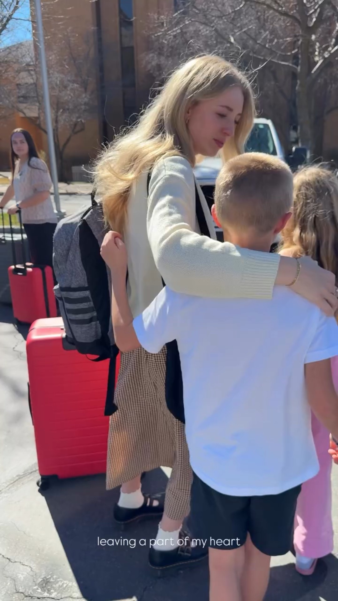 leaving a part of my heart