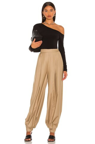 Lanston One Shoulder Top in Black from Revolve.com | Revolve Clothing (Global)