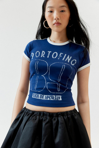 Portofino ’89 Baby Tee | Urban Outfitters (US and RoW)
