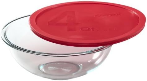 Pyrex Smart Essentials 4-Quart Glass Mixing Bowl | Amazon (US)