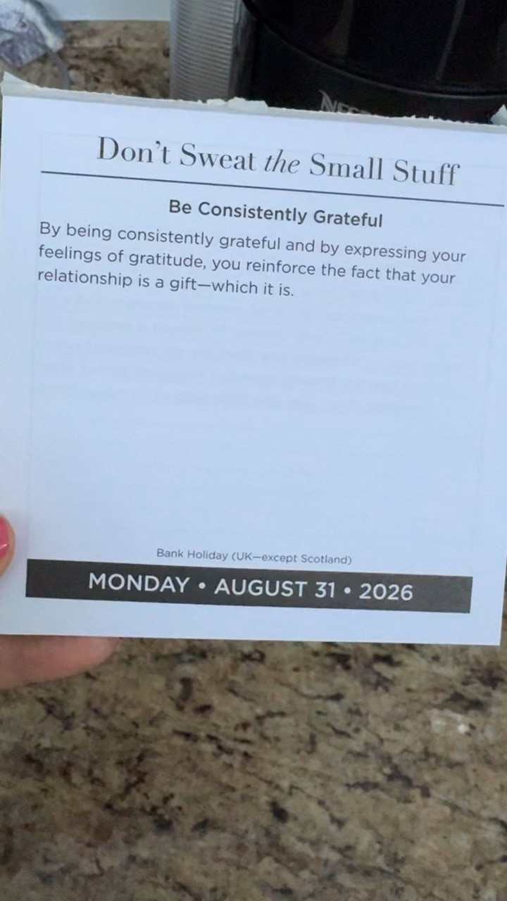 Good morning! Just another manic Monday!! Just kidding! Closing out August with a grateful heart! ❤️ Happy Monday! Follow Write Sarah Honey fo more here or on Instagram @WriteSarahHoney! 
#Monday #Positive #DailyMindset #Thoughtoftheday #DoingBetter #Follow

#LTKdayinmylife #LTKmorningroutine #LTKselfcare