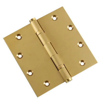 5" H x 5" W Solid Brass Ball Bearing Single Butt Door Hinge | Wayfair North America