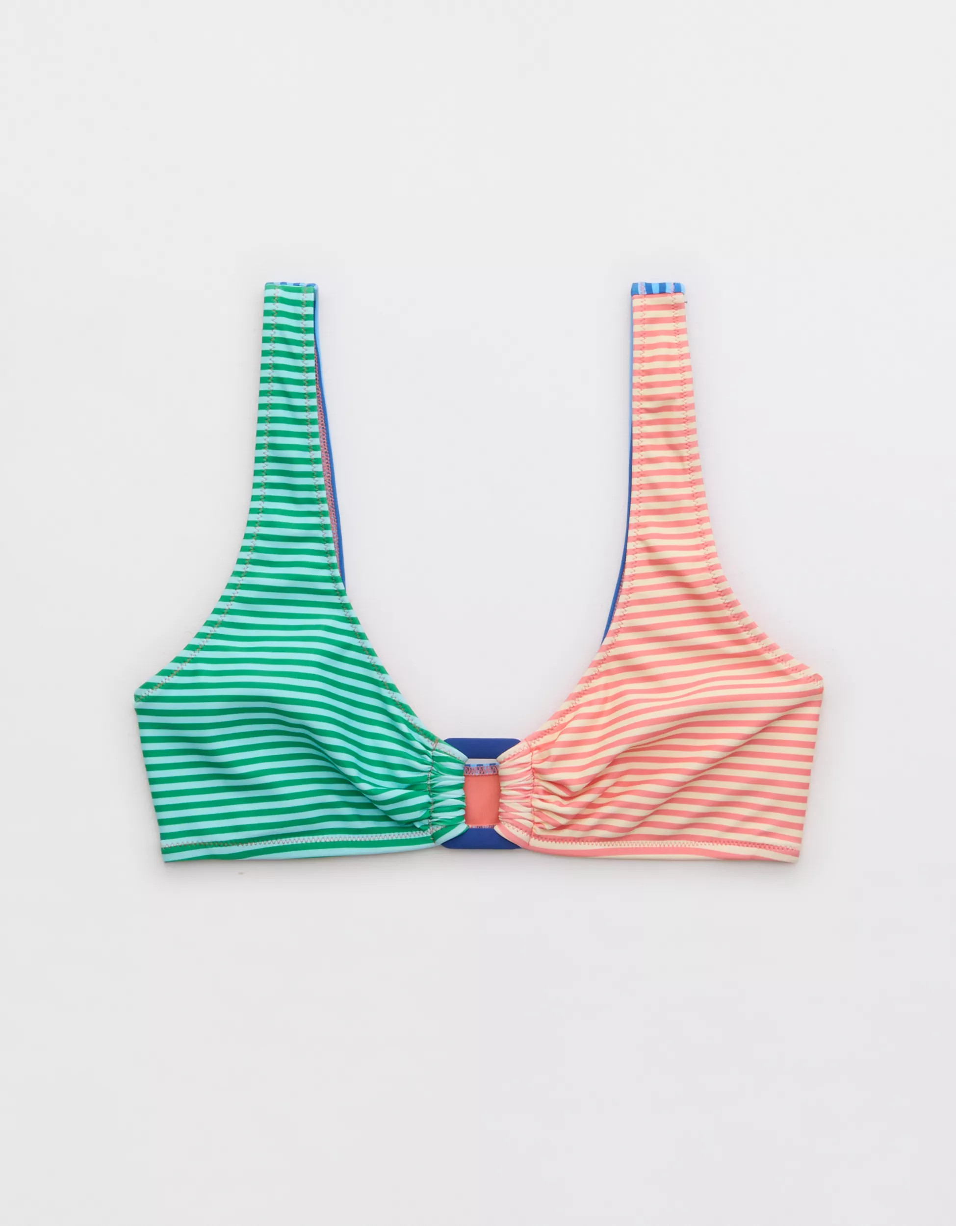 Aerie Ring Wide Strap Scoop Bikini Top | Aerie