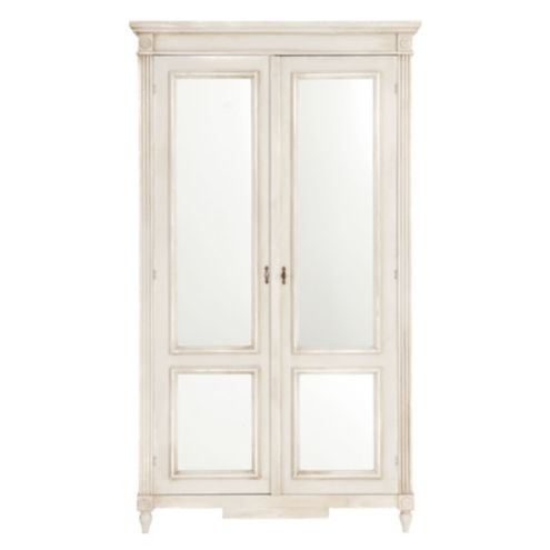 Casa Florentina Louis XVI Armoire with Mirrored Doors | Ballard Designs, Inc.