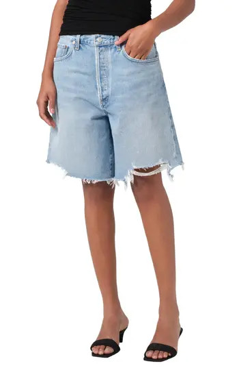AGOLDE Indra Denim Shorts in Force at Nordstrom Rack, Size 31 | Nordstrom Rack