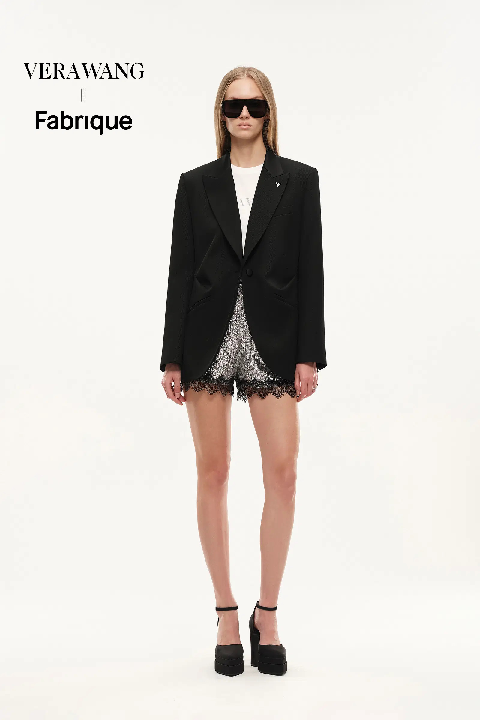 Architect Sculpted Waist Tucks Suit Blazer in Sheep Wool | Fabrique
