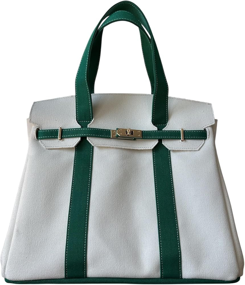 Canvas Tote| 8 Pockets| Distressed Finish| Spacious Interior| Daily Use| Work| Gym| Travel| Durab... | Amazon (US)