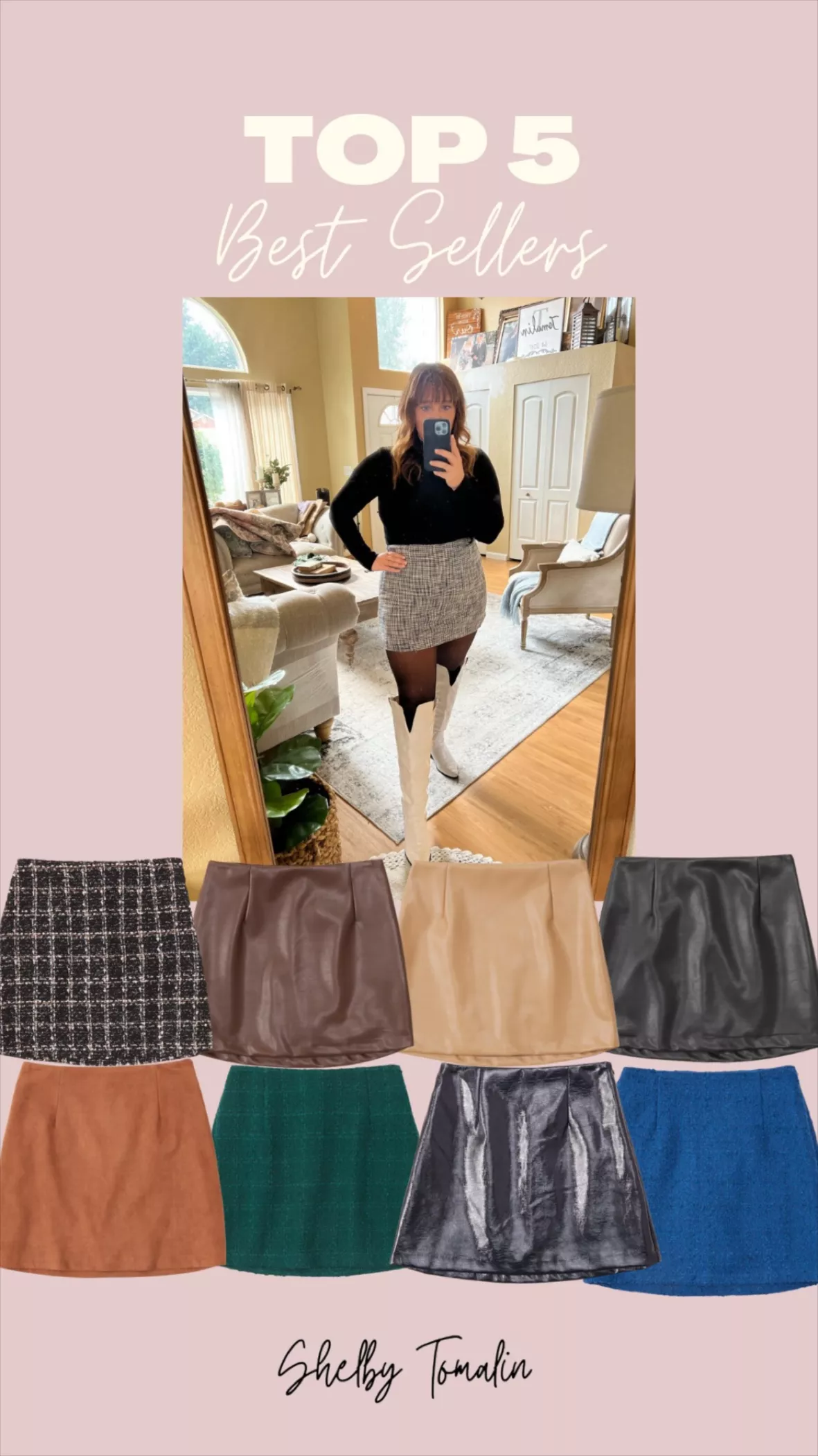 Sammy Tweed Skirt curated on LTK