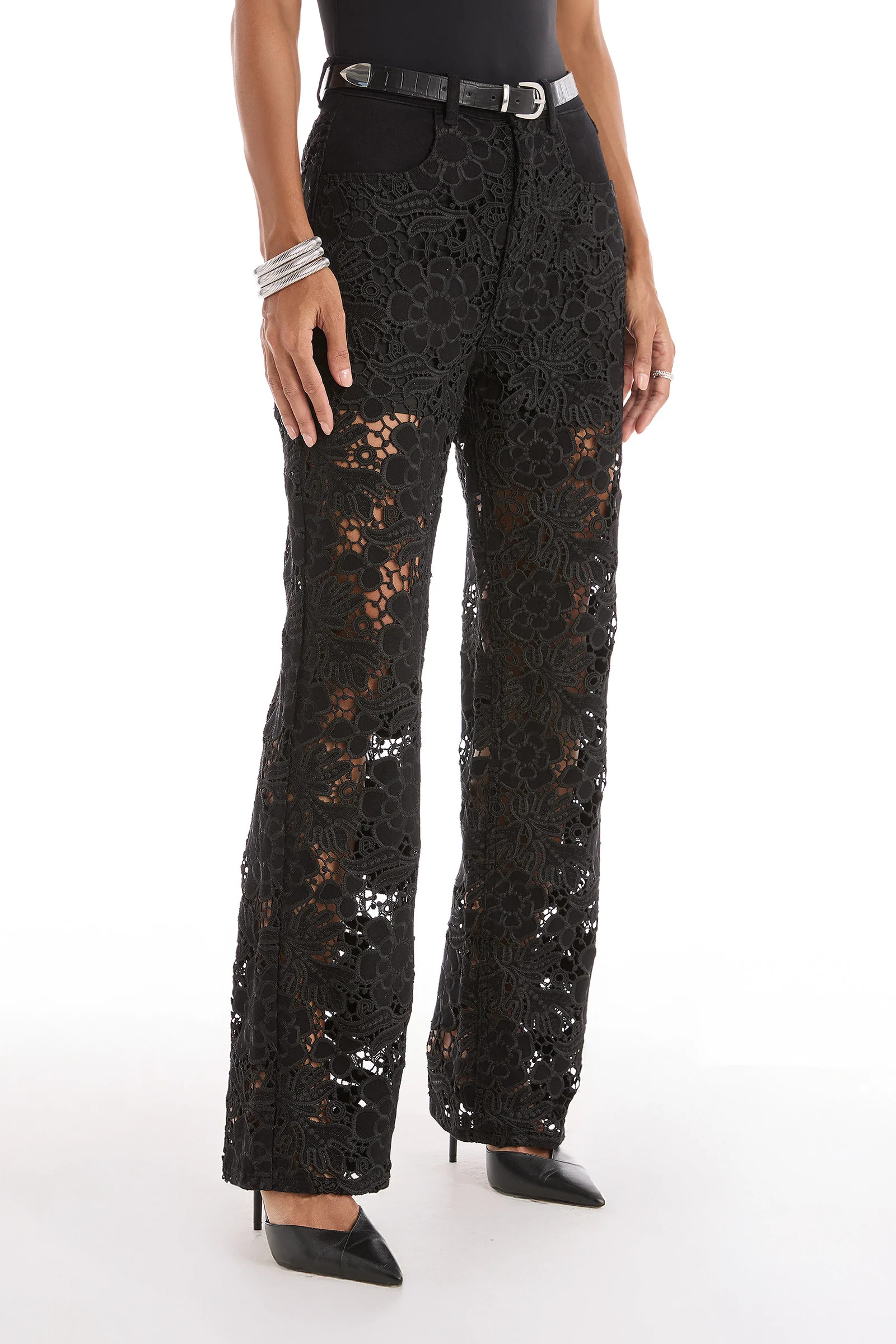 Celeste High Rise Jean - Black | The Noli Shop