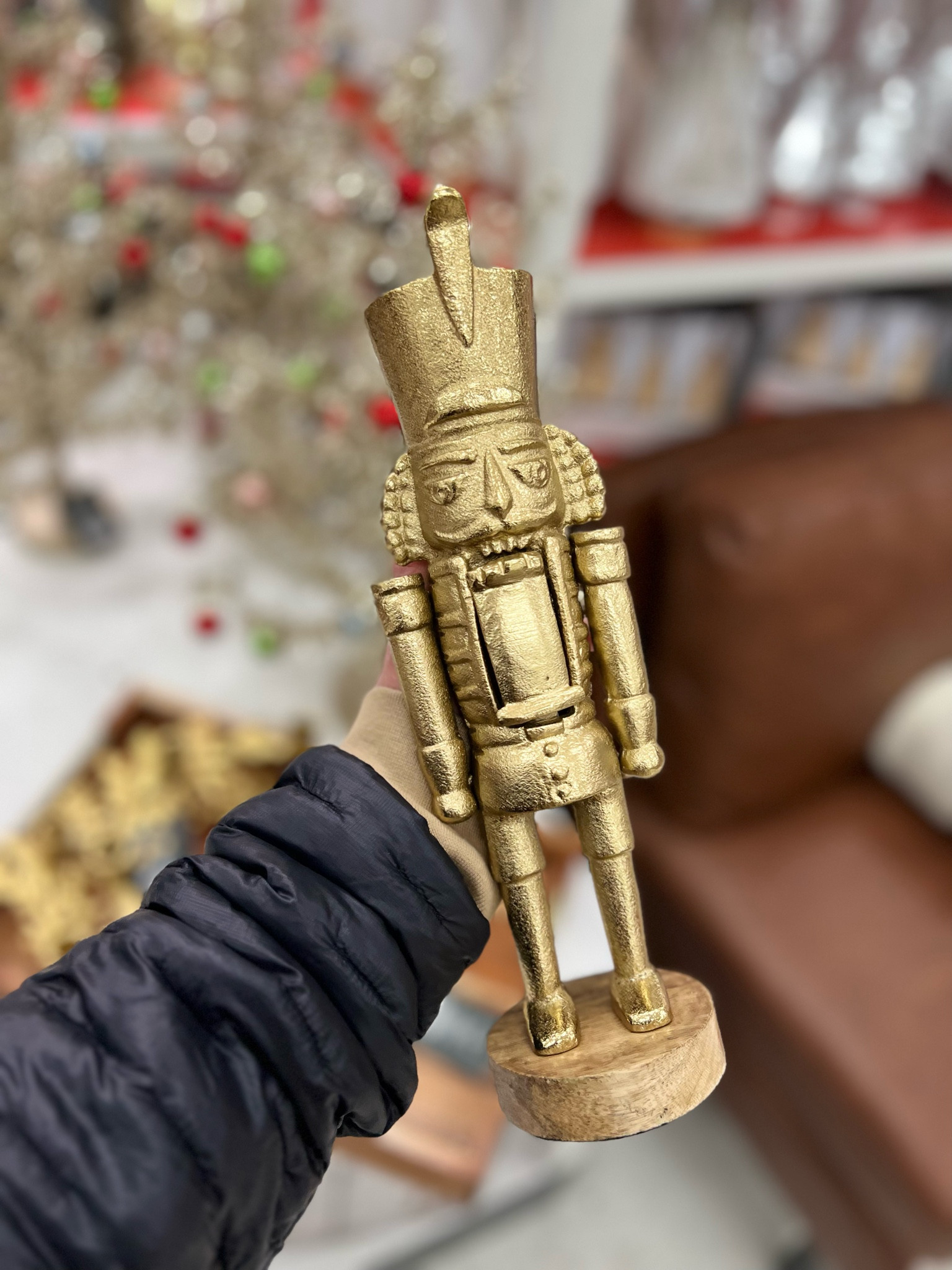 Love it! Such a great quality! Heavy in weight! #brassnutcracker #christmas #christmashomedecor #nutcracker #cb2 #crateandbarrel #vintage #vintagestyle #westelm #target #home #holidays #thanksgiving 

#LTKCyberweek #LTKHoliday #LTKhome