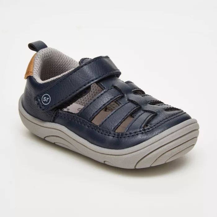 Baby Surprize by Stride Rite Piper Fisherman Sandals - Navy | Target