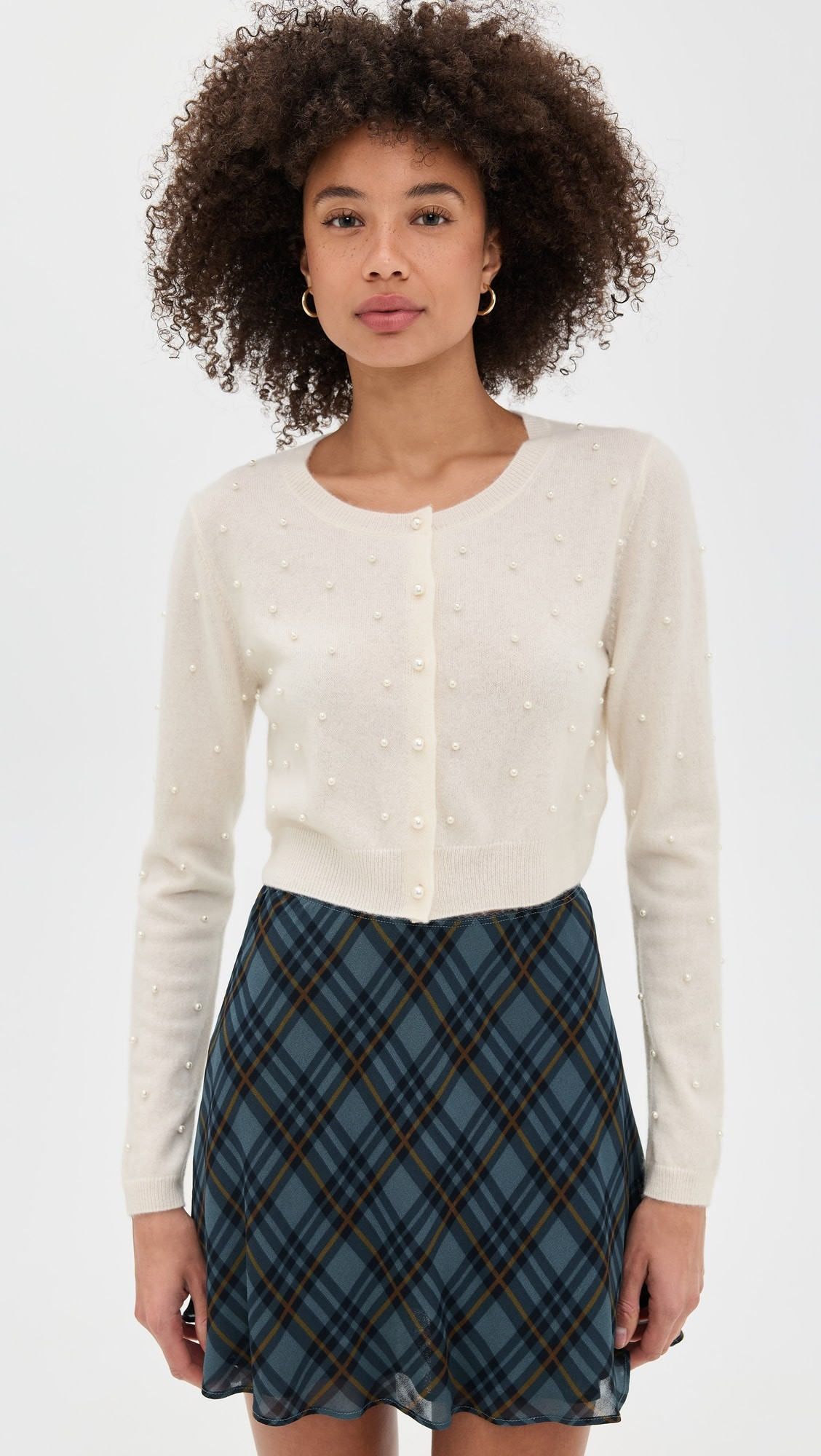 Janie Cashmere Crew Cardigan | Shopbop