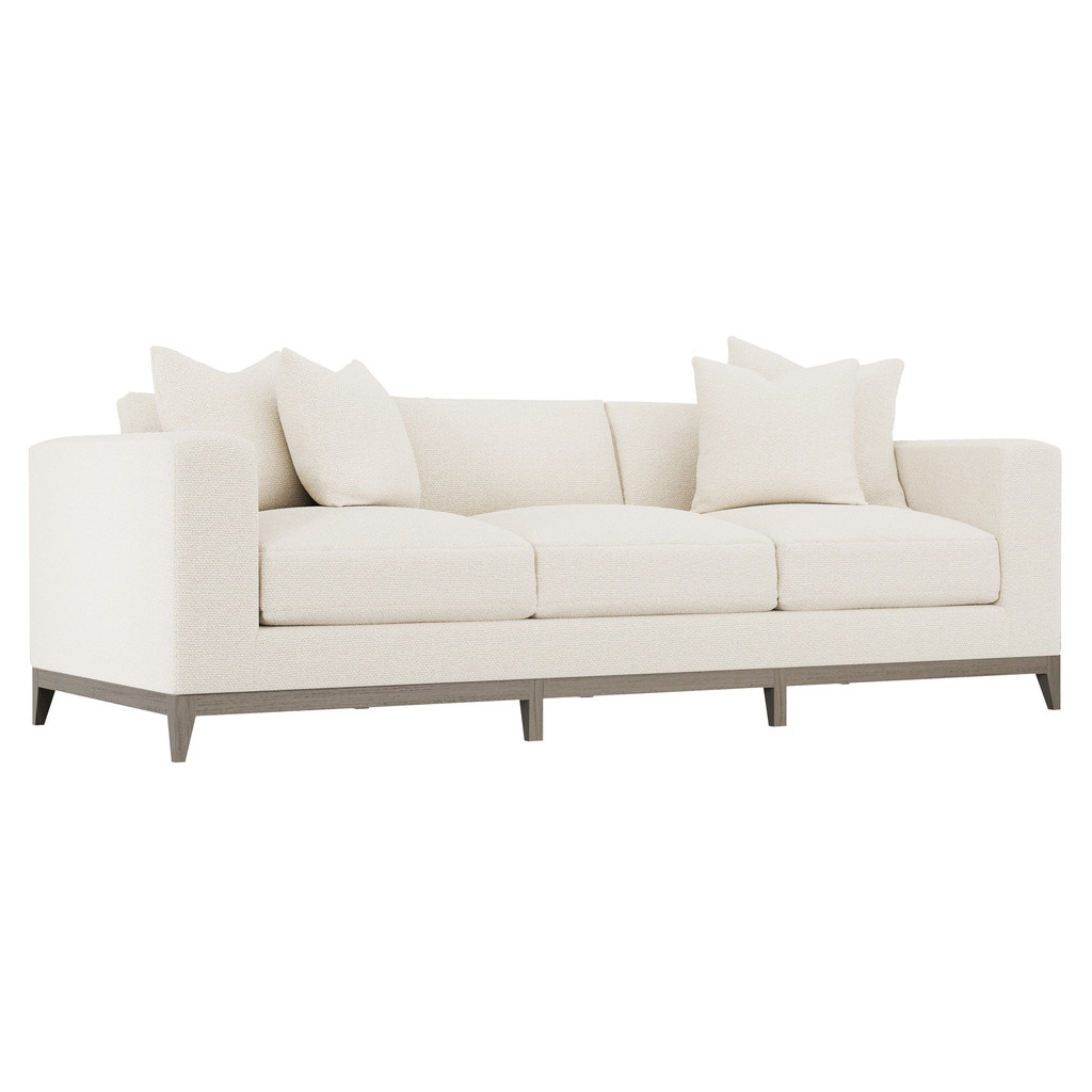 Noel Chenille Fabric Sofa In Beige | 1stopbedrooms