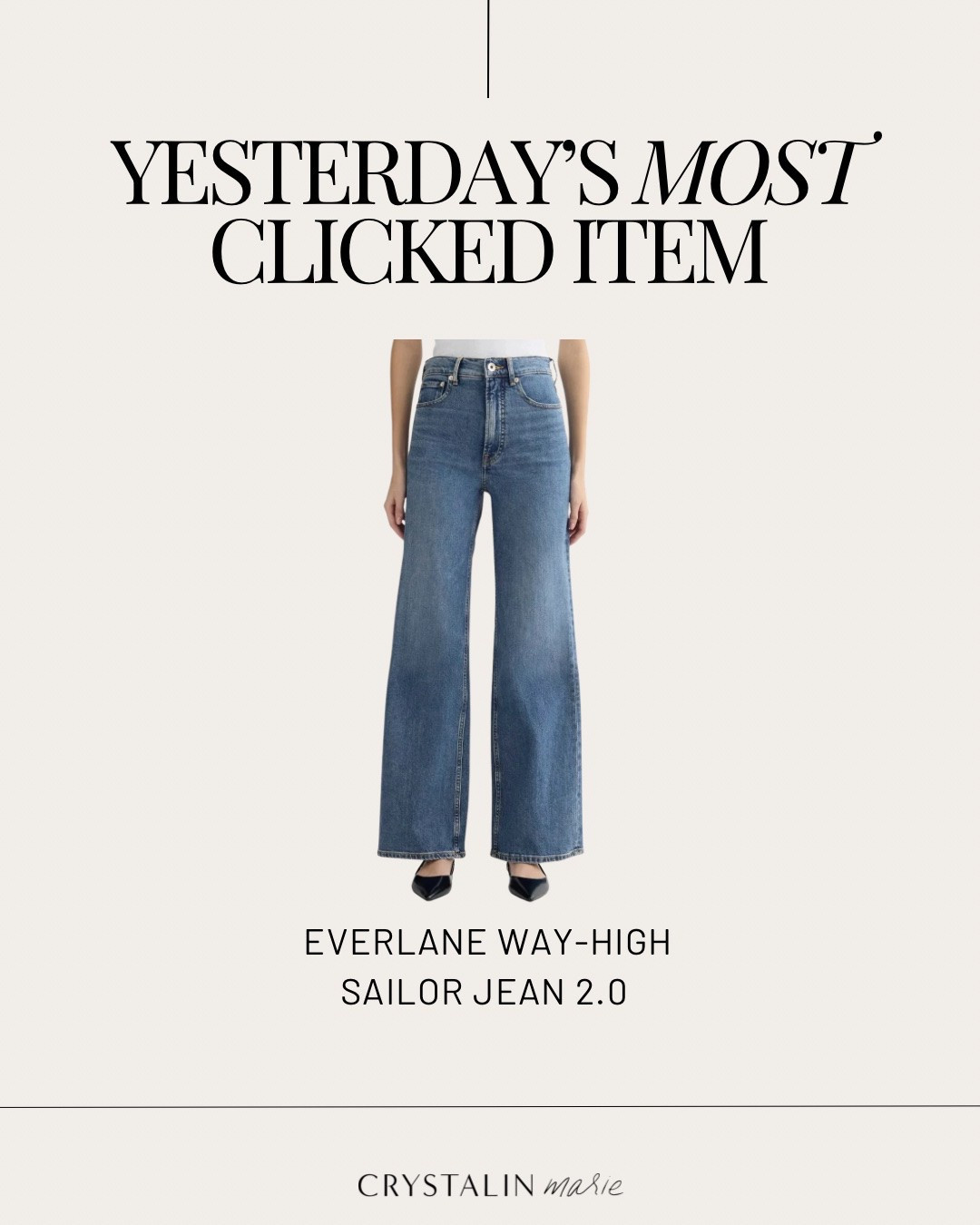Still my favorite full length wide leg jeans. There’s something about the drape and the denim doesn’t sag or collapse that I really like. If you have to cut the hems anyway, it doesn’t matter what inseam. i have the 25 and cut hems.

#LTKPetite #LTKOver40 #LTKmomlife