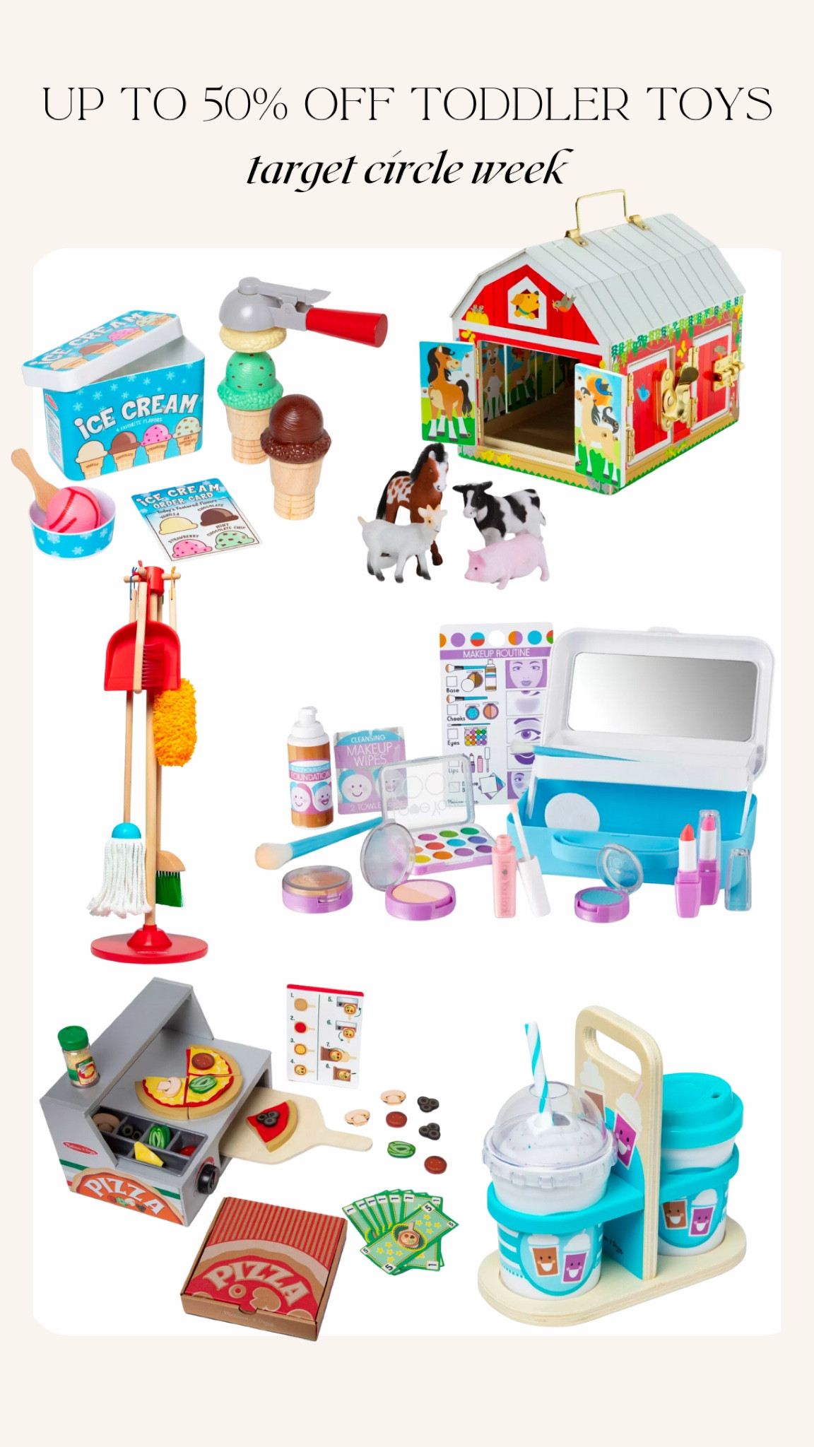 Up to 50% off of toddler toys! Target circle week!

#LTKSaleAlert #LTKKids #LTKxTarget