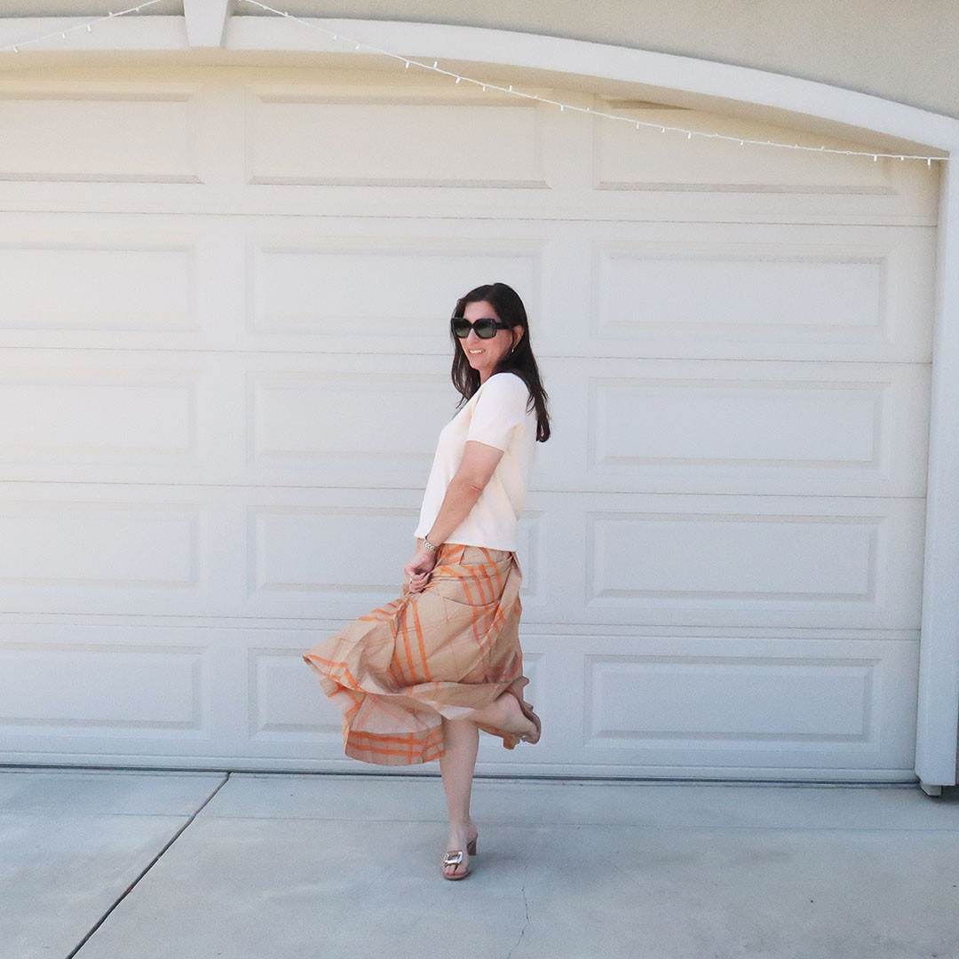 Loving maxi skirts for summer and these glam sandals.  

 #LTKootd #LTKOver40 #LTKPetite
