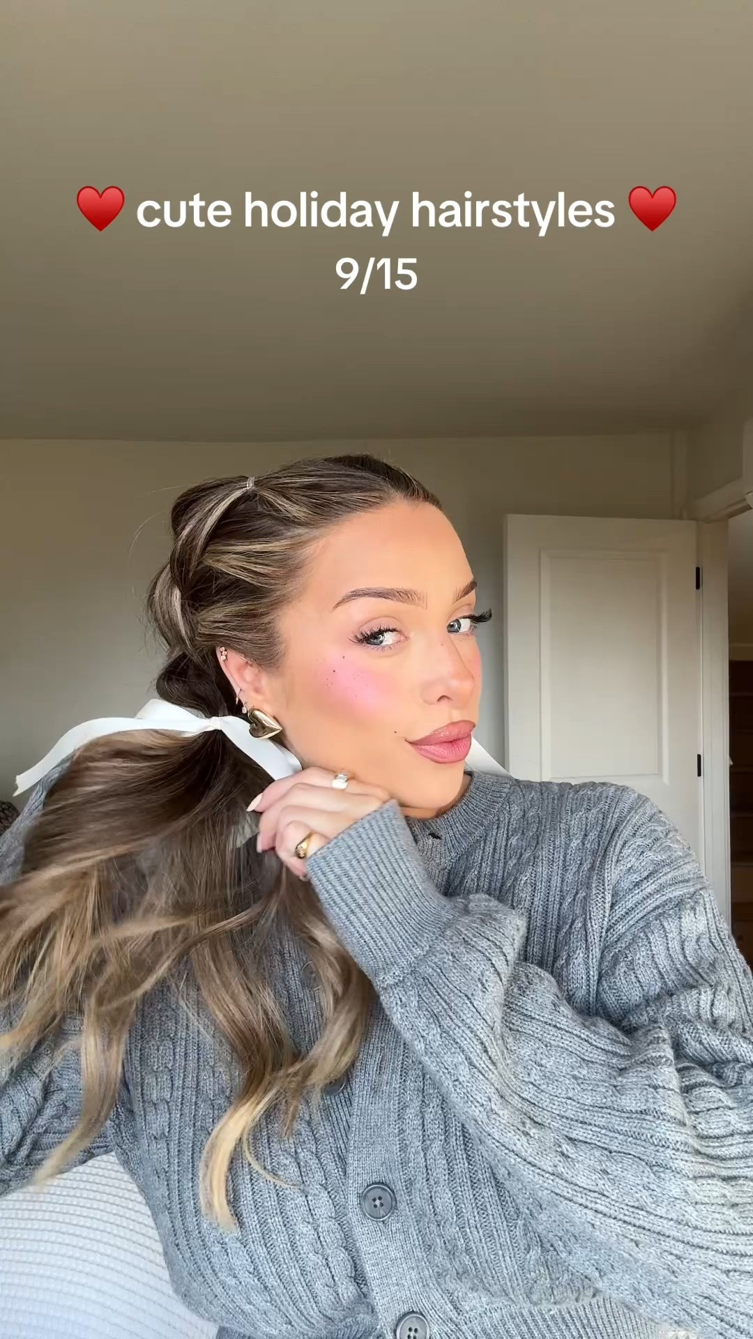 Cute holiday hairstyle 🎀

#LTKSeasonal #LTKBeauty #LTKHoliday