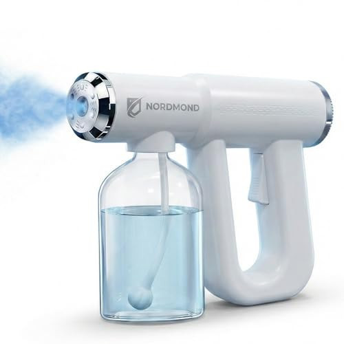 The Original Disinfectant Fogger Machine - Professional Sanitizer Sprayer - ULV Atomizer & Nano Steam Gun – Rechargeable Barber Spray Gun with Blue Light V2 | Amazon (US)