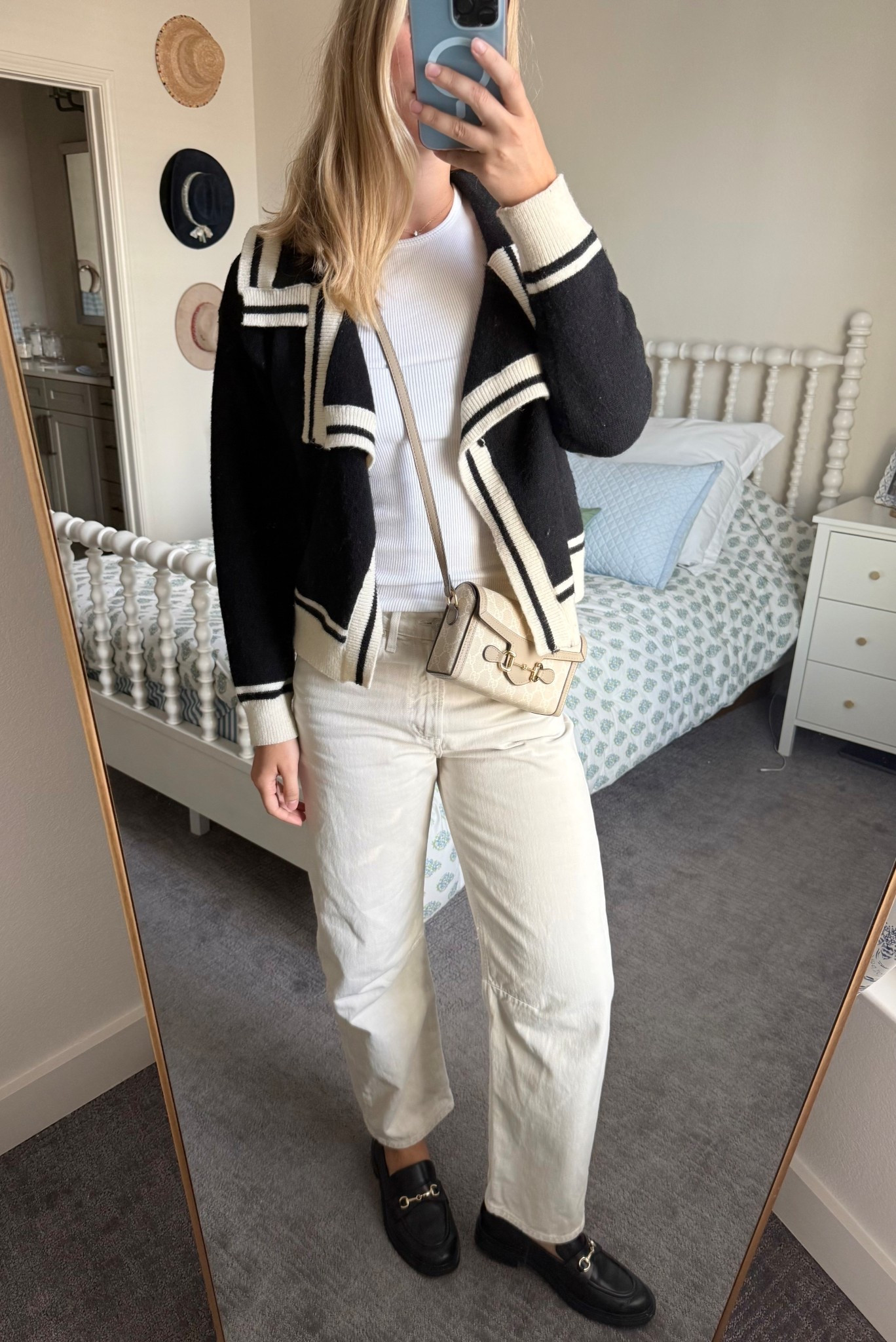 Fall Fit

Black sweater
Black cardigan
Black and white sweater
Black and white cardigan
Gucci bag
Crossbody bag
Gucci purse
Beige purse
Tan purse
Black loafers
Office casual
Office style
Office clothes
Business casual outfit
Casual work outfit
Madewell shoes
Madewell loafers
Black loafers
Fall outfit
Fall style
Fall transition
Chic outfit
Preppy outfit
Preppy style
tan jeans
Cream jeans
Baggy jean
barrel jeans
Low waist jeans
Citizens of humanity jeans
Citizens of Humanity Miro Barrel Jeans
Rent the runway

#LTKWorkwear #LTKStyleTip